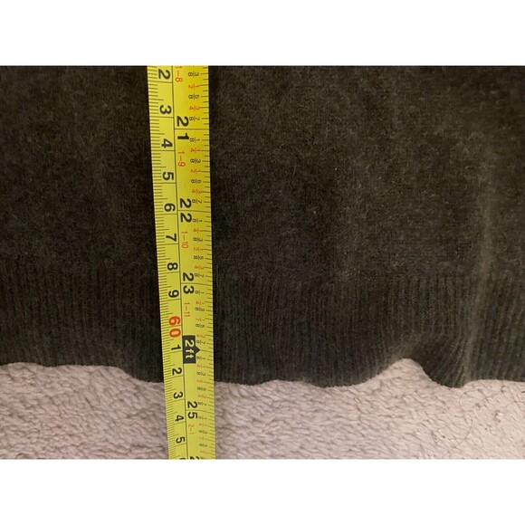 Talbots Womens Audrey Sweater Paisley Cashmere Blend 3/4 Sleeve Size MP - Picture 10 of 11